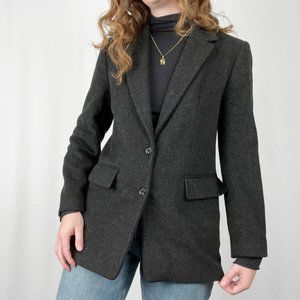 J.Crew Wool Peacoat Blazer Jacket Trench Coat Long Capsule Collection Preppy